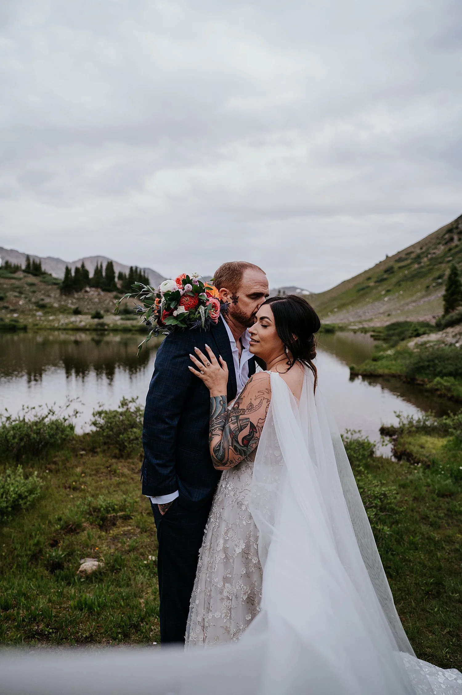 Courtney + Geoff’s Loveland Pass Elopement | Colorado Wedding and Elopement Photographer | Film and Digital