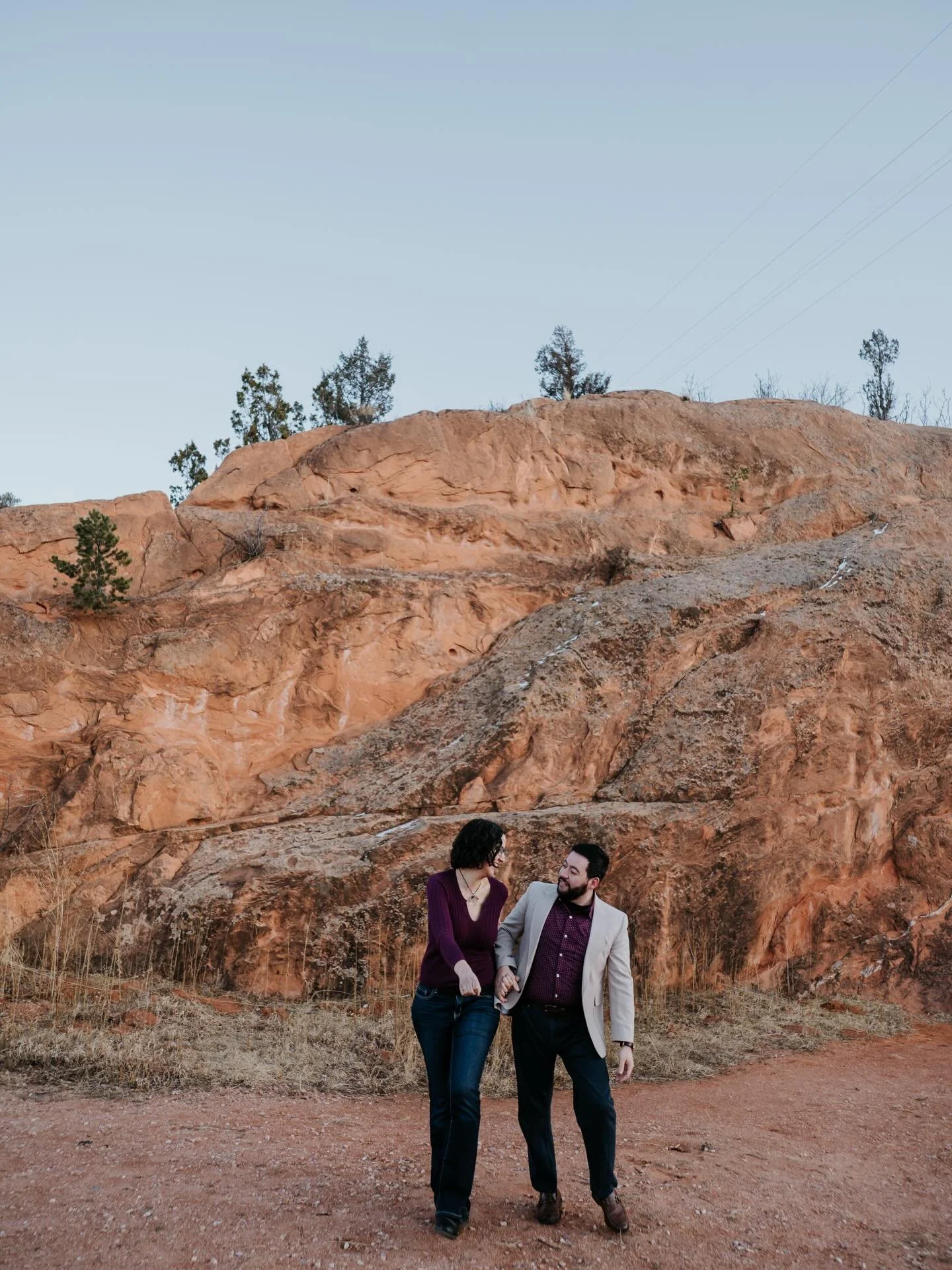 Melvin and Aurora | Digital + Film Engagement Session in Colorado Springs 

Because giggles should be captured in all forms. 🥰😍 These two were so fun to goof around with and walk around and hear about their love story. I can&rsquo;t wait for their 