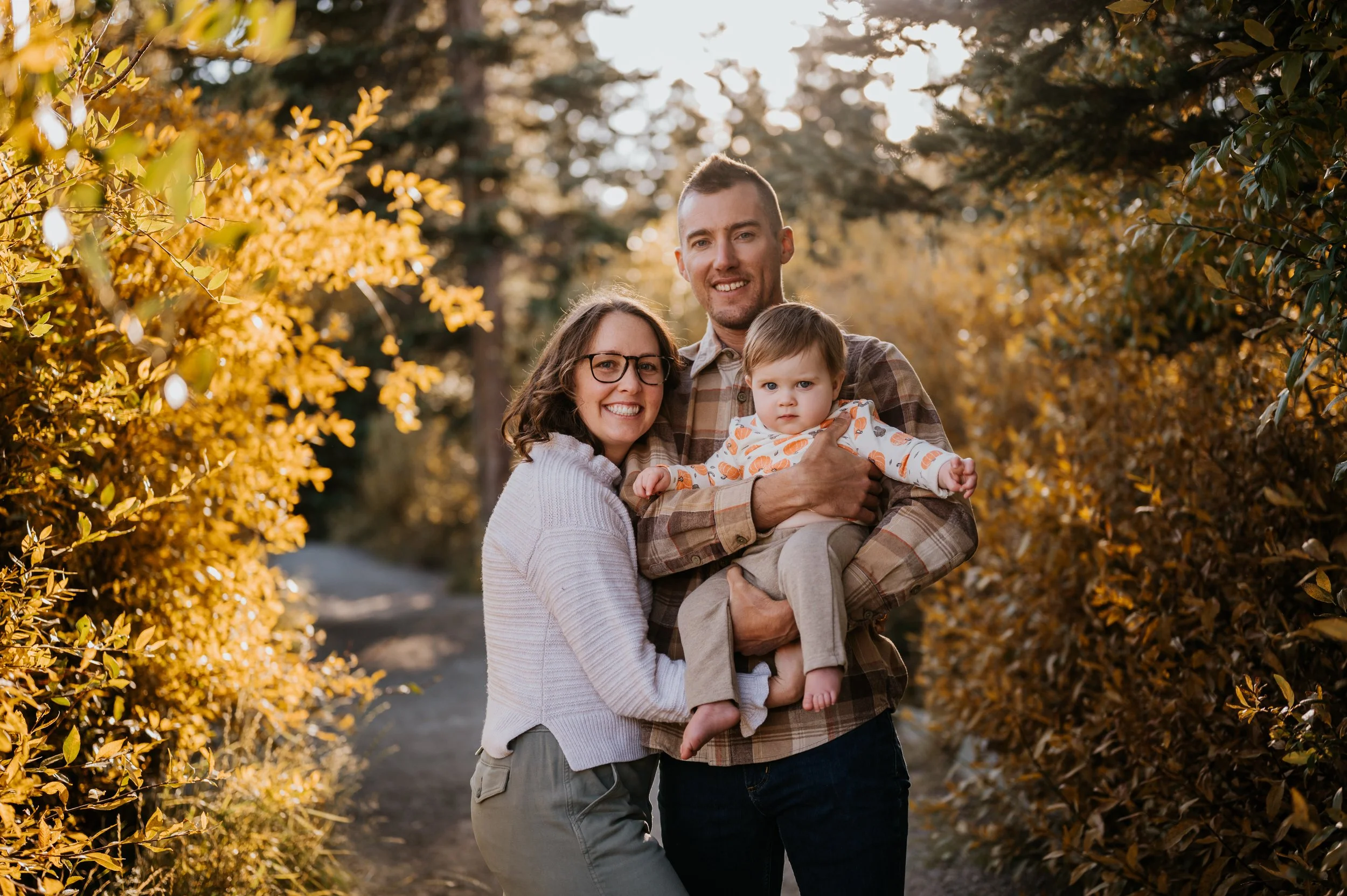 Jess + Keith | Fall Family Session at Echo Lake | Colorado Family Photographer