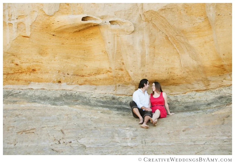 Carlos + Alicia: Engagement, Torrey Pines State Park, San Diego, CA