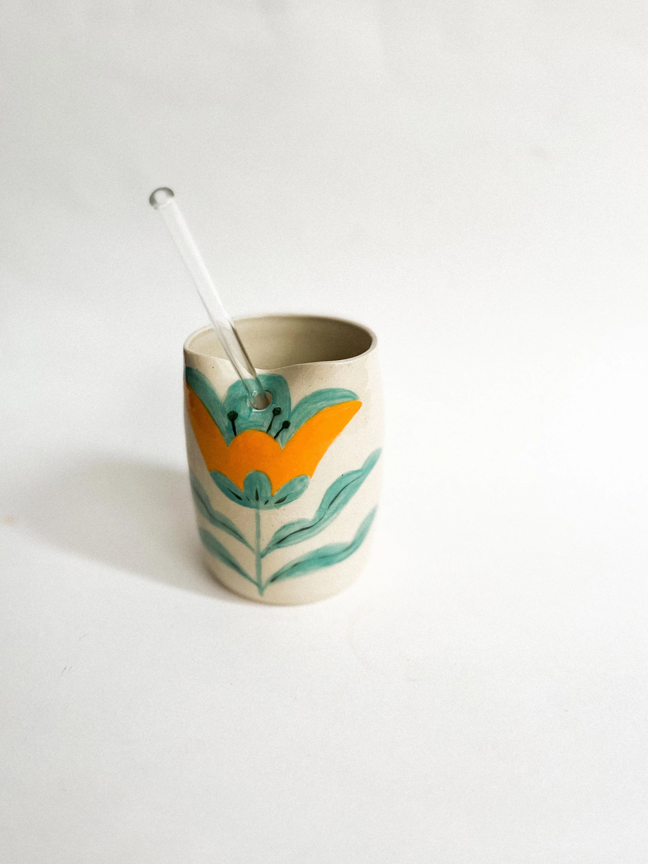 Tulip Straw Cup - Blue