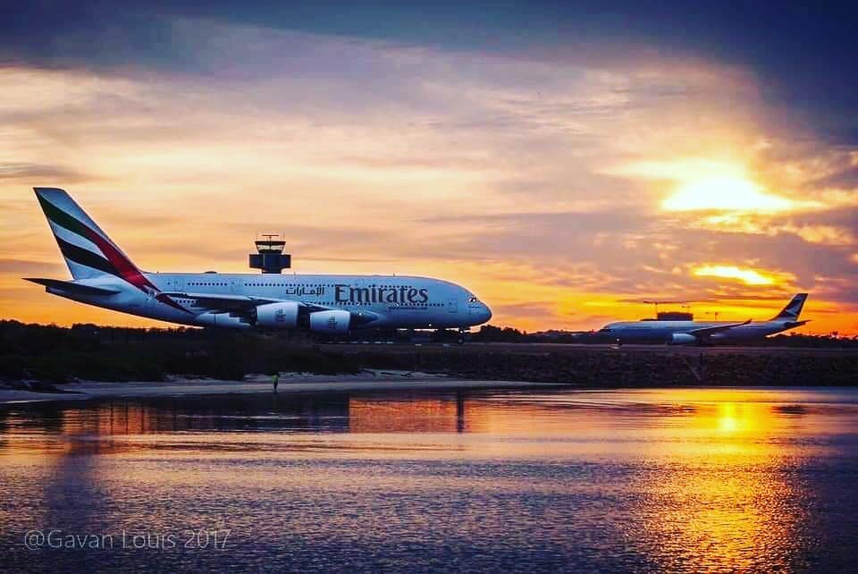 &quot;When do we get to fly again?!&quot;
.
Pictured sunset at Sydney Airport.
.
📸 Courtesy: @gavan_louis79
.
#DreamNowTravelLater #Streetsmarts #travel #VisitAustralia #DestinationAustralia #incredibleindia #tourism