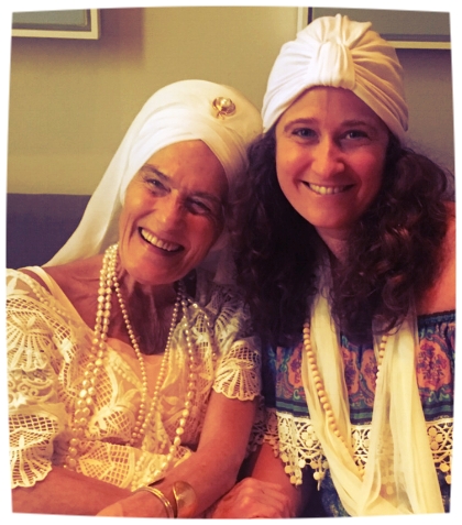 Lily and Gurmukh!