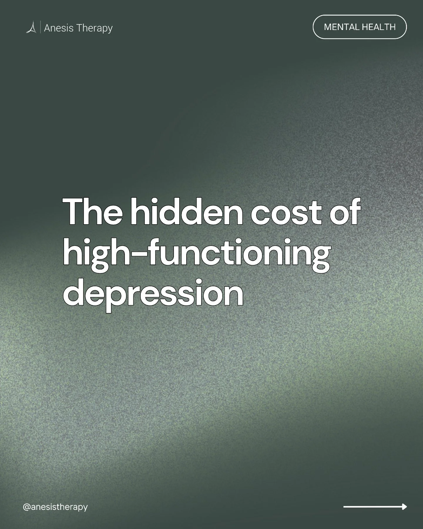 Depression doesn't always look like what we see in movies. Sometimes it's the person who never misses work, maintains relationships, and achieves their goals&mdash;all while feeling empty inside.

High-functioning depression is real, and it's exhaust