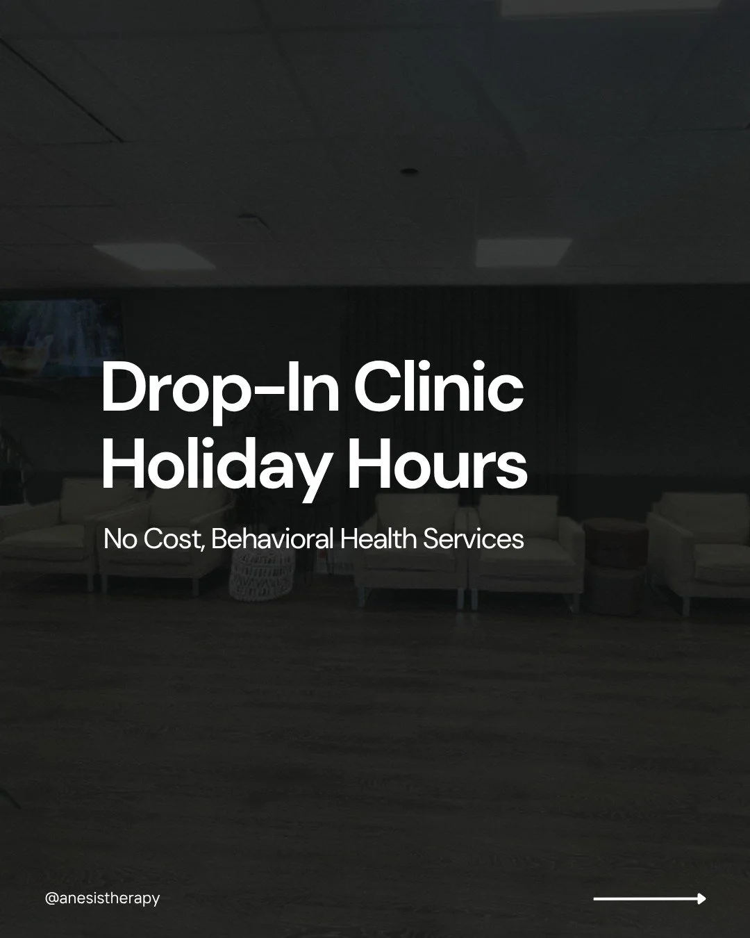 Please note that our Thursday Drop-in Clinic at our westside office (815 Forward Drive) will be temporarily closed through December 31, 2025 starting today. Services will resume at this location in January 2026.

Our Mt. Zion southside location (2019