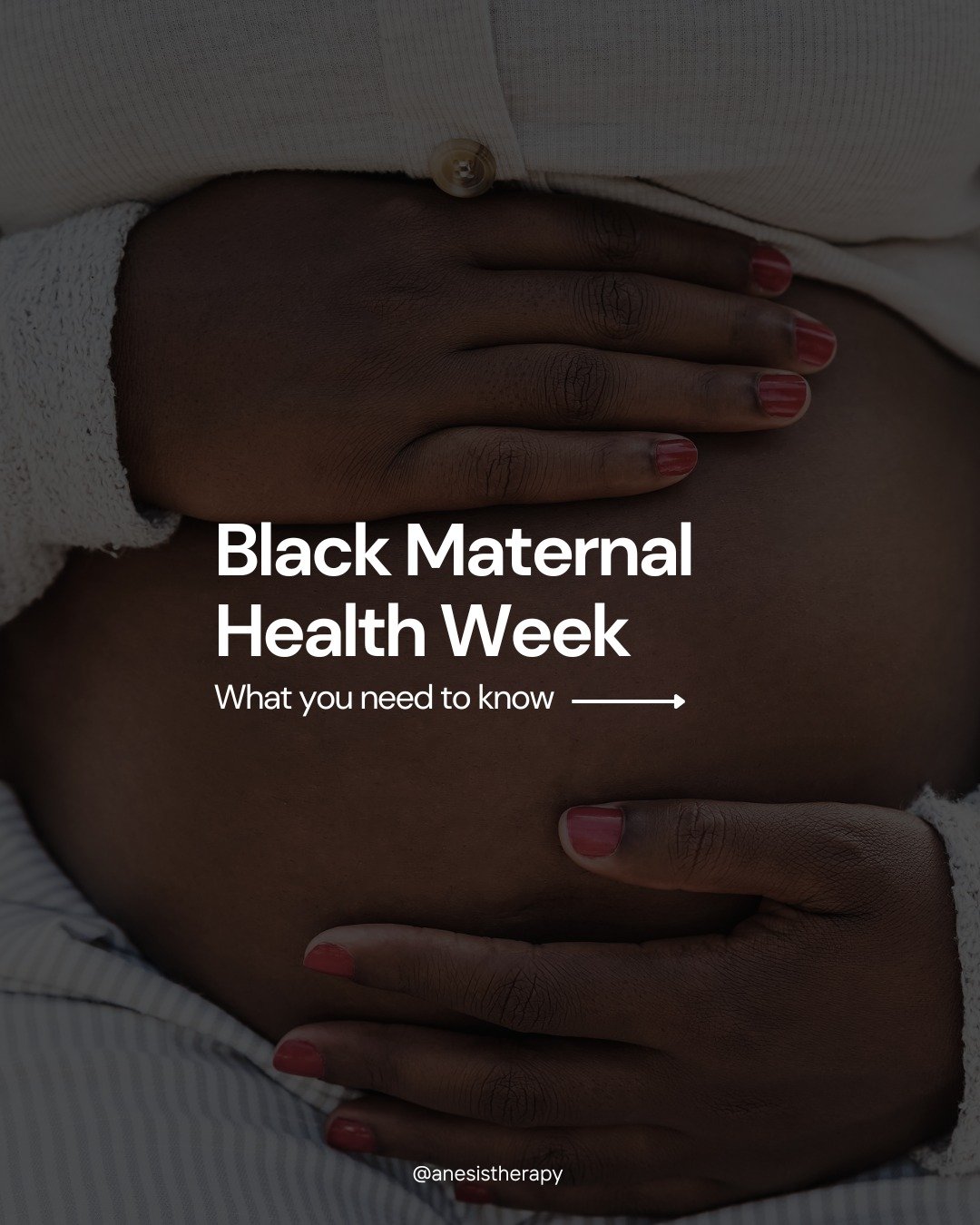 Black women deserve to survive and thrive in motherhood.

This Black Maternal Health Week (April 11&ndash;17), we are bringing attention to a crisis that claims the lives of Black mothers.

Over 80% of pregnancy-related deaths in the United States ar