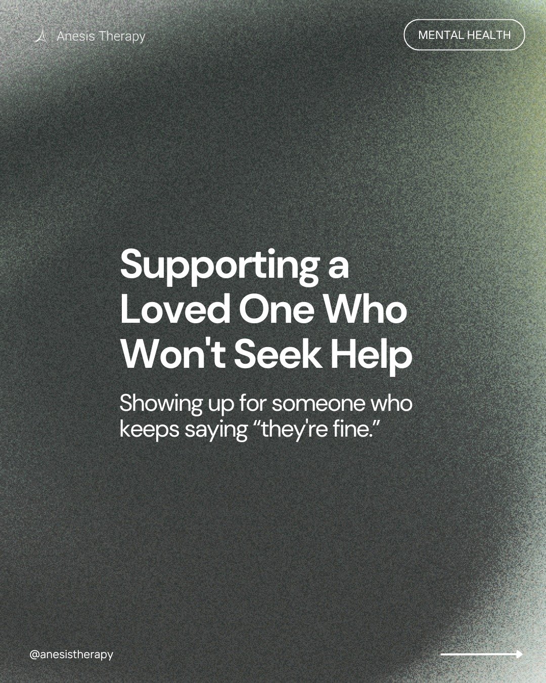 Supporting a Loved One Who Won't Seek Help ❤️&zwj;🩹