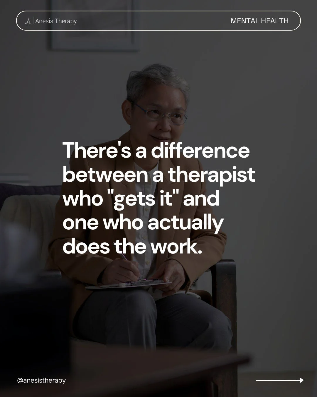 "Culturally responsive" gets thrown around a lot. But there's a real difference between a therapist who claims it and one who lives it: in how they listen, how they respond, and what they're willing to examine about the systems they work in
