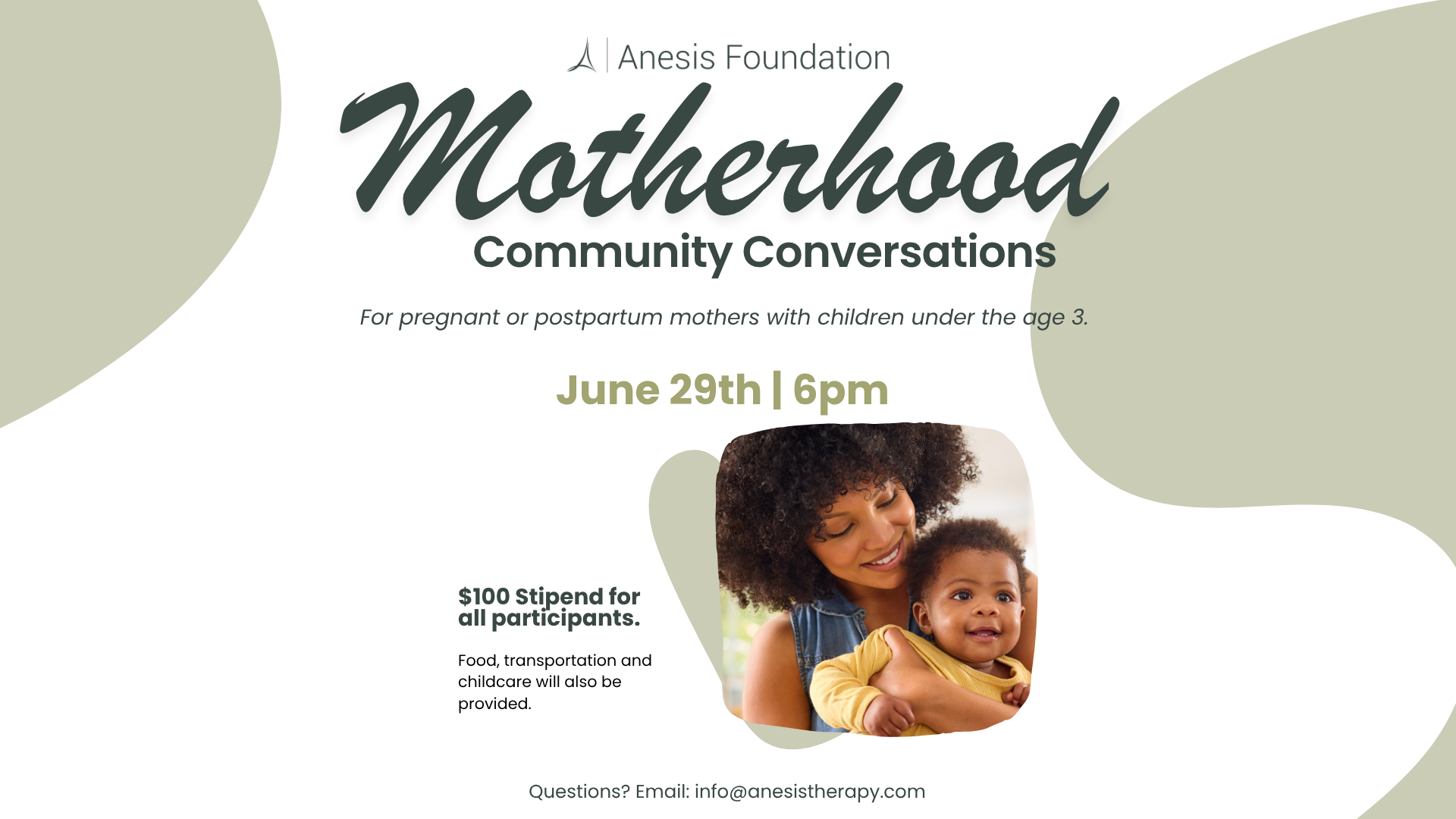 Motherhood Community Conversations