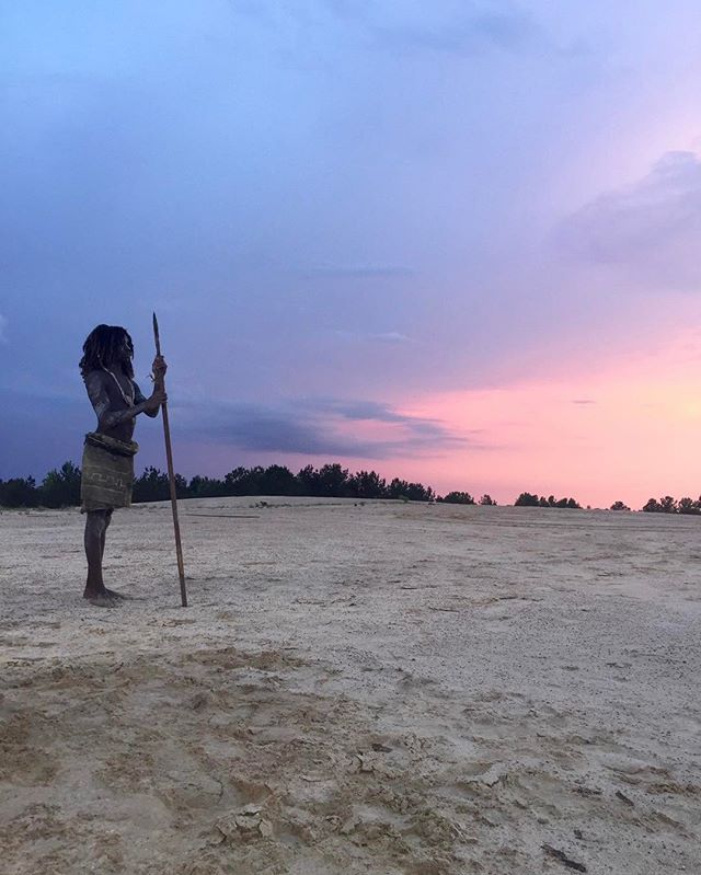 Young Kojo -- finding his mark in the Louisiana Deserts -- #nativethefilm #louisiana  #sibley #desert #redepicdragon #filmtexas #houstonfilm #shortfilm #thriller #mtv #redepic #shreveport #lafilmprize #film #feature