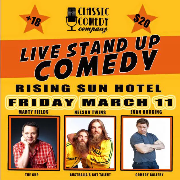 LIVE Stand up Comedy