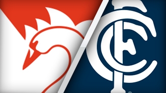 Swans VS Carlton Live Fox Footy 1.45pm