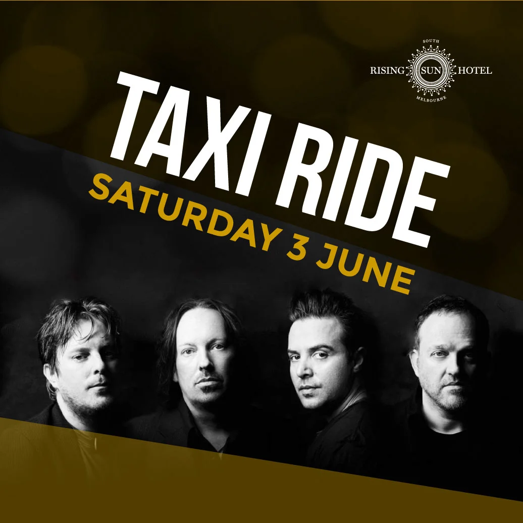 TAXI RIDE @therisingsunhotelsouthmelbourne
