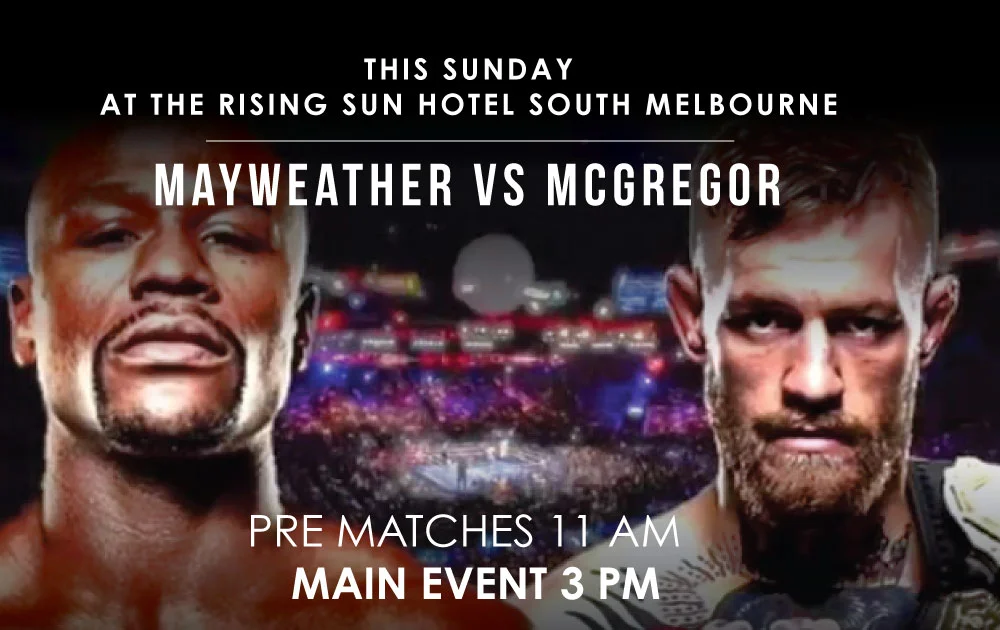 Mayweather vs McGregor
