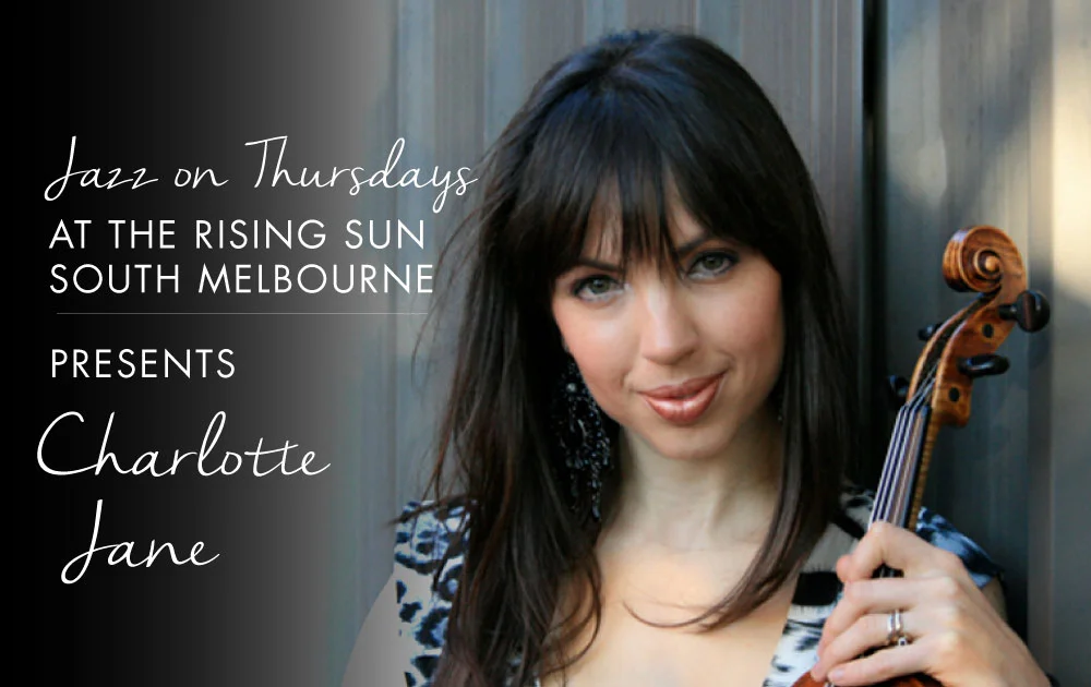 Charlotte Jane Live with The Joe Roberto Trio