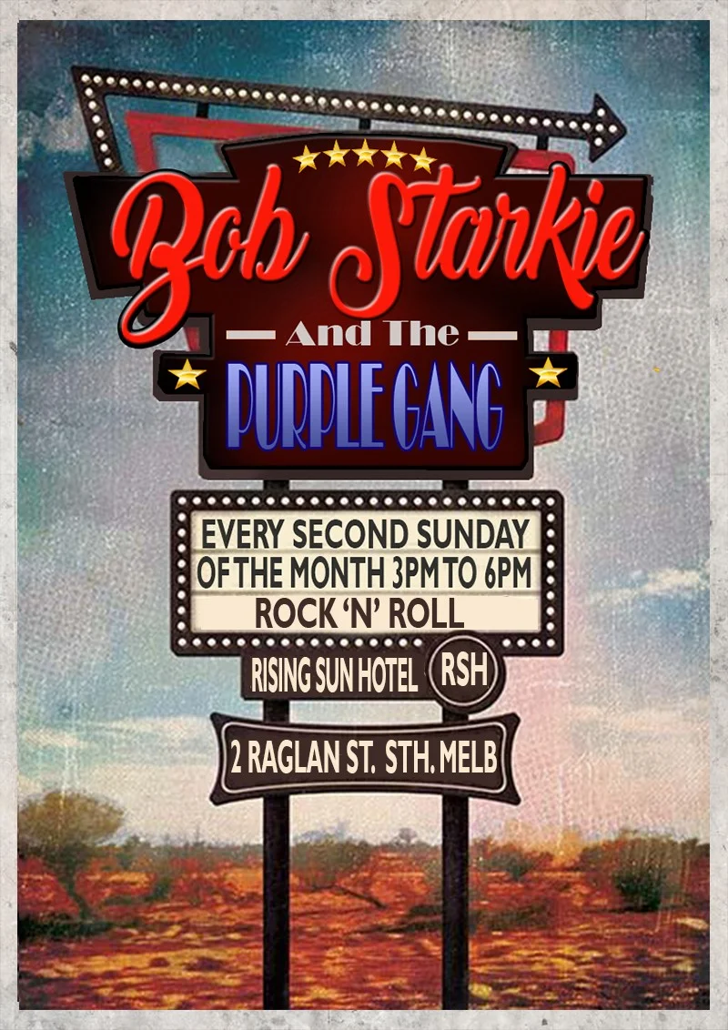 BOB STARKIE AND THE PURPLE GANG LIVE