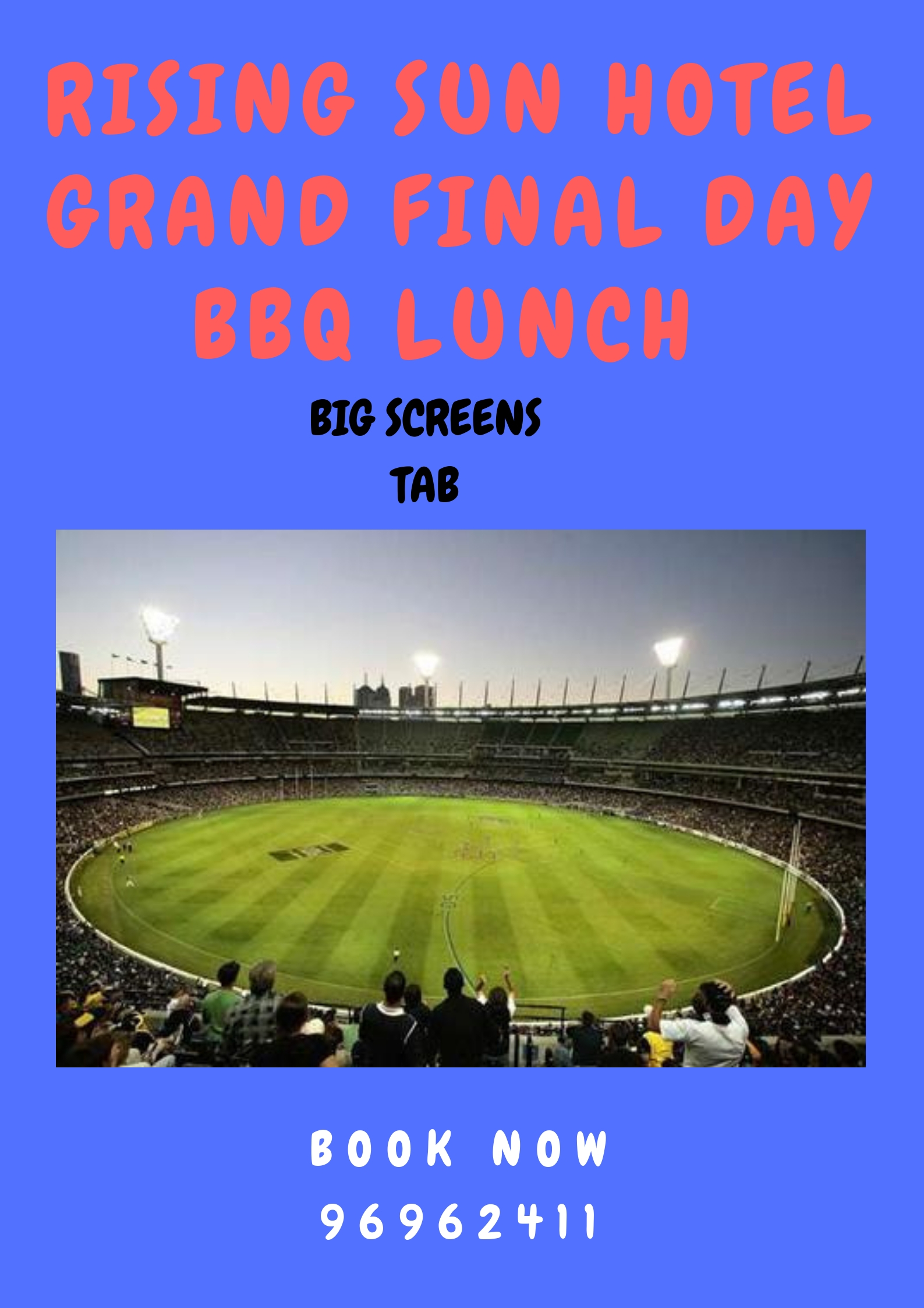 Grand Final Day @ The Riser