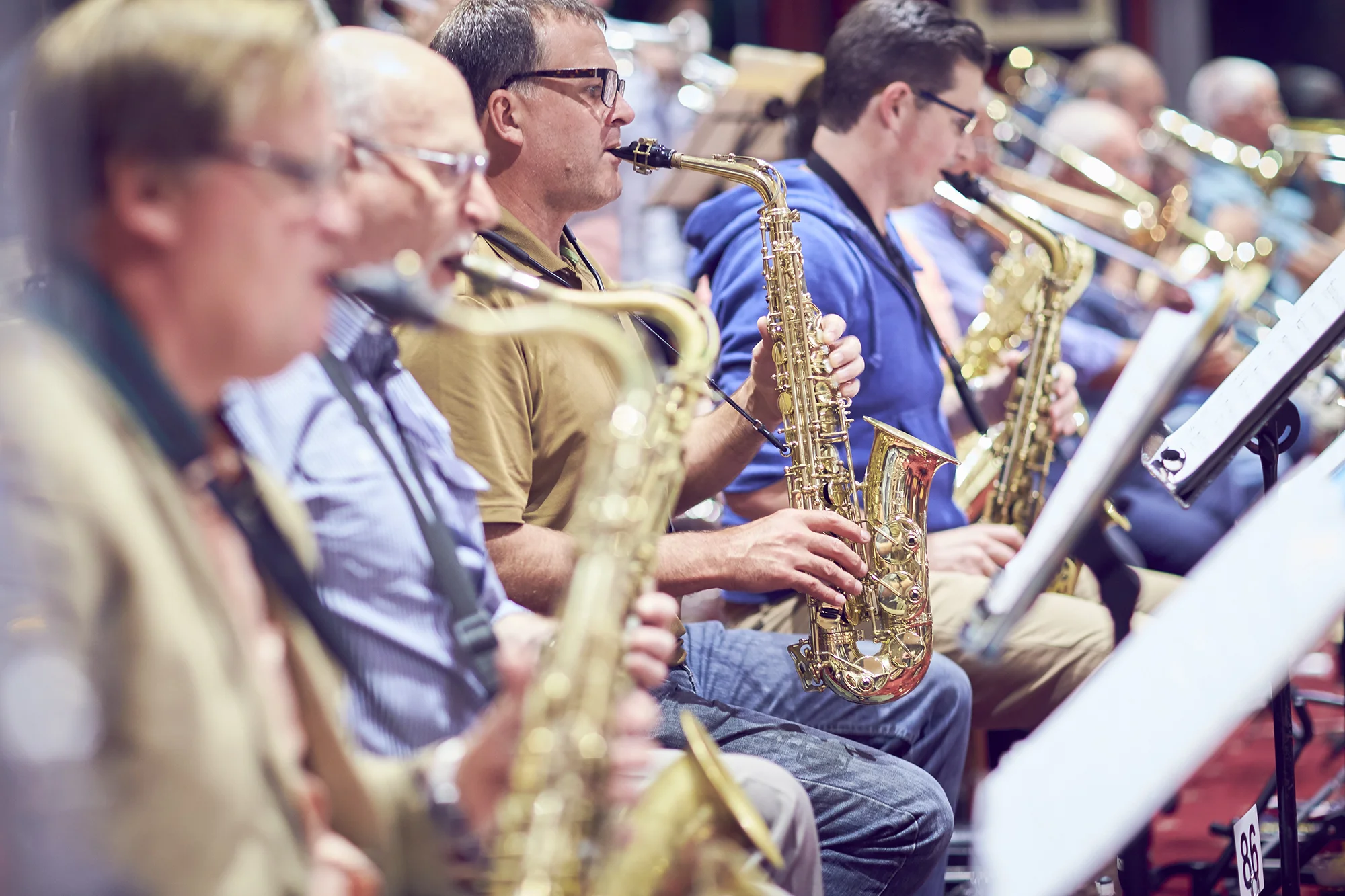 17 Piece Big Brass Band Live