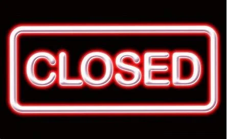Closed Sundays January