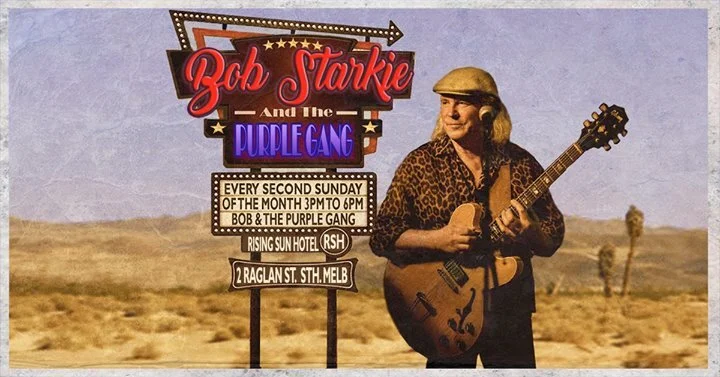 BOB STARKIE &amp; THE PURPLE GANG LIVE 