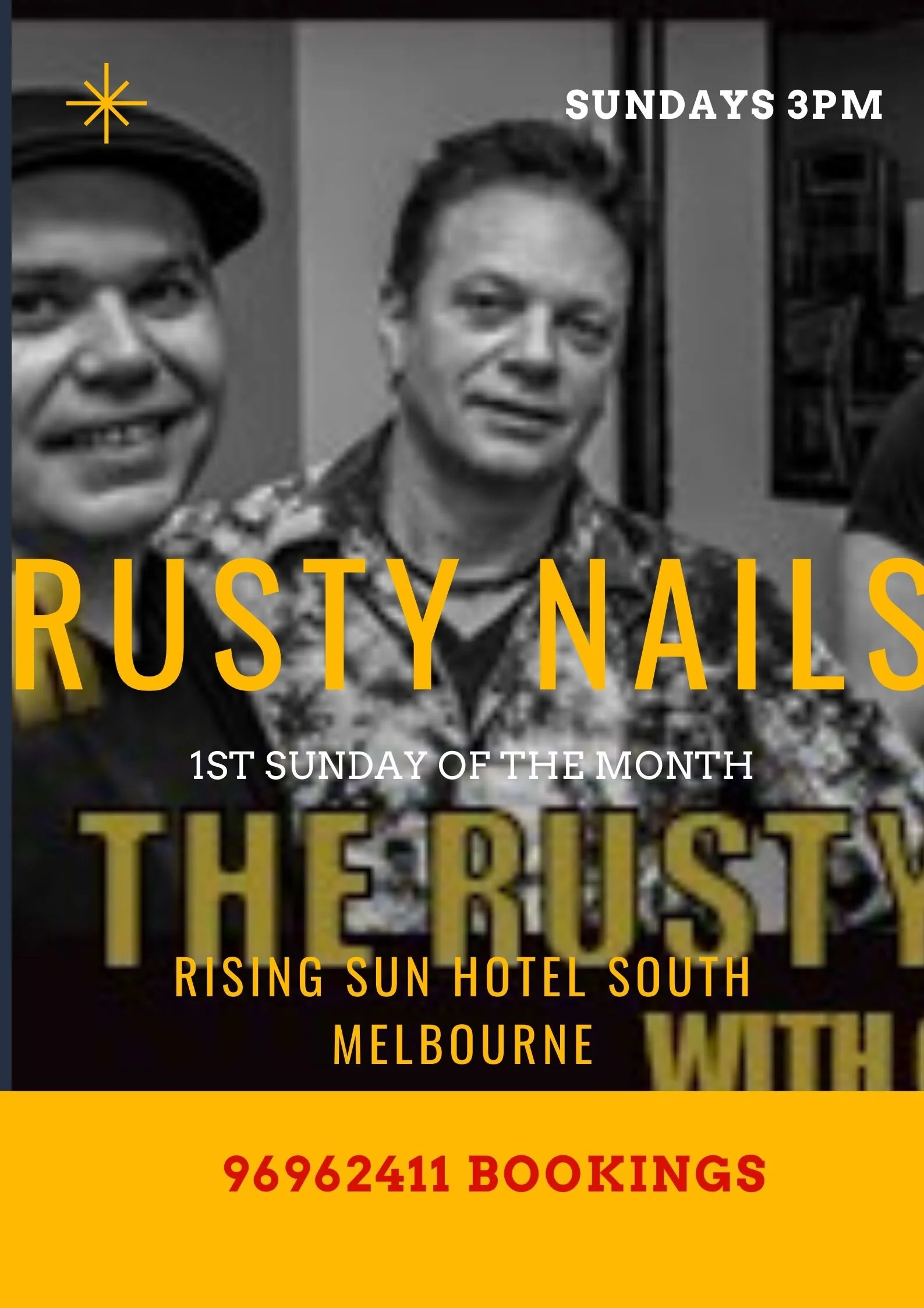 RUSTY NAILS LIVE @RISINGSUNHOTEL_SOUTHMELBOURNE