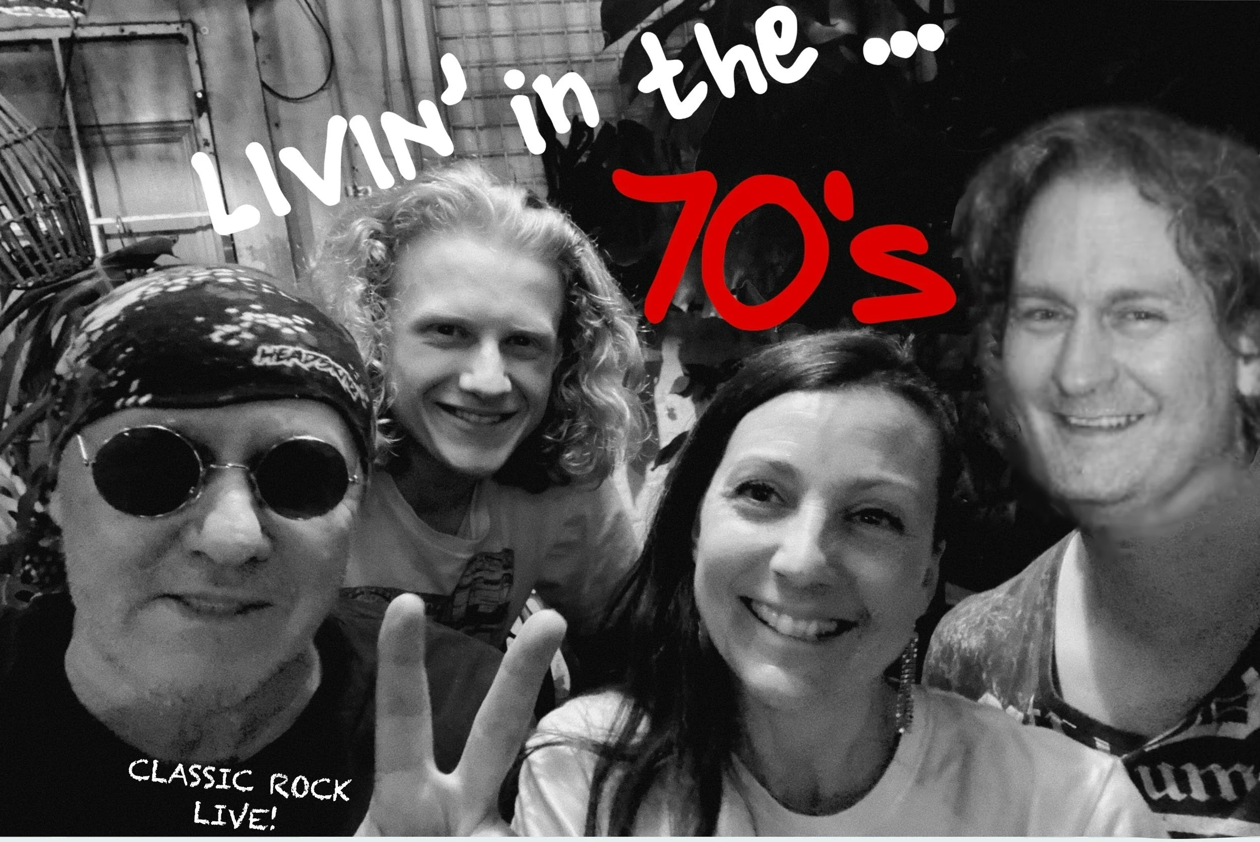 LIVIN' IN THE 70'S LIVE @ THE RISER