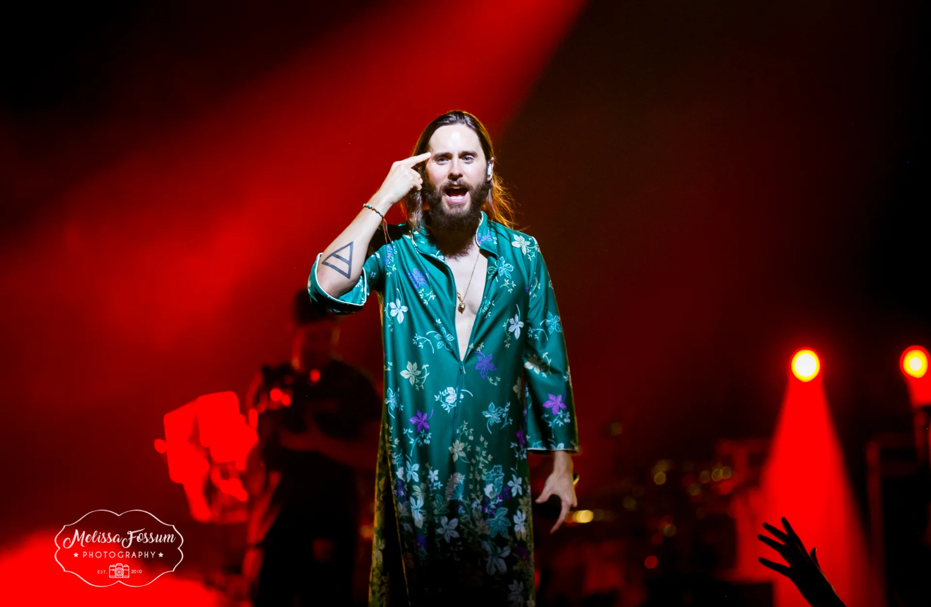 Jared Leto mulls things over.