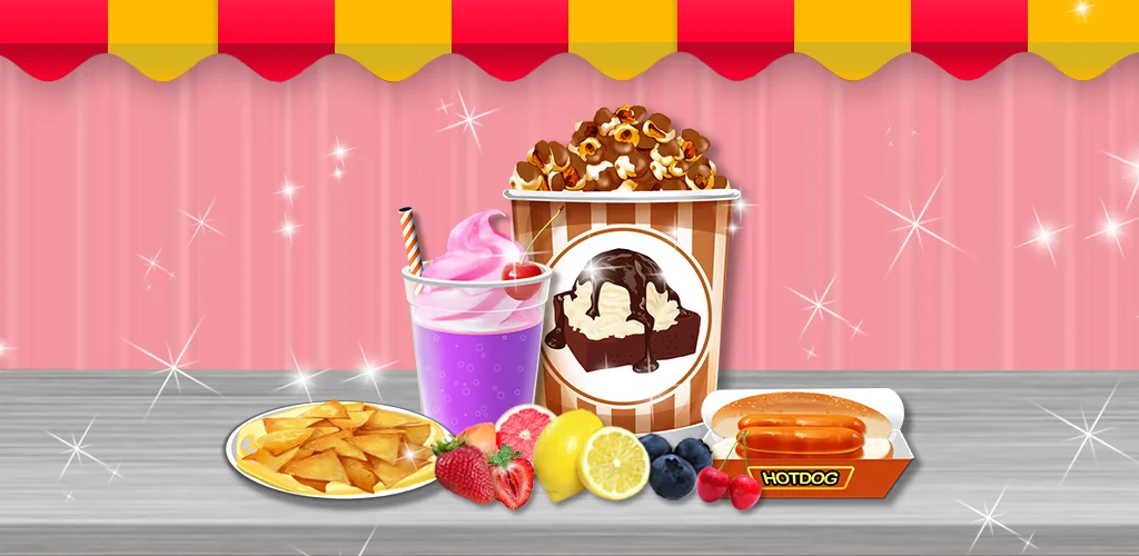 Movie Night - Popcorn & Candy! Become a DIY party chef and create your own treats such as nachos, chocolate candies, hot dogs and much more.