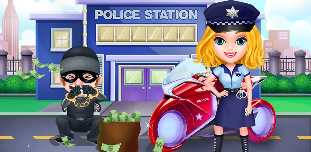 Girls Power Story: Police Hero A brave female hero who can protect the weak from the guilty and depraved. Police girl is just the warrior woman for the job!