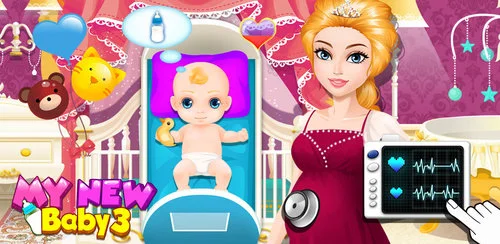 Princess New Mommy and Baby Our princess has a sweet royal baby on the way, and she's going to need some help to have a safe and healthy pregnancy.