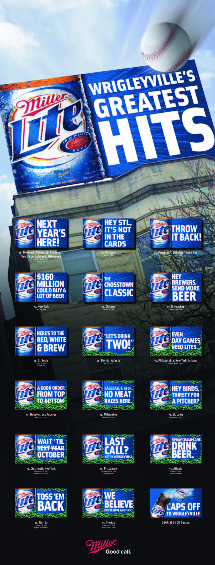 Award-winning Miller Lite Wrigleyville Campaign