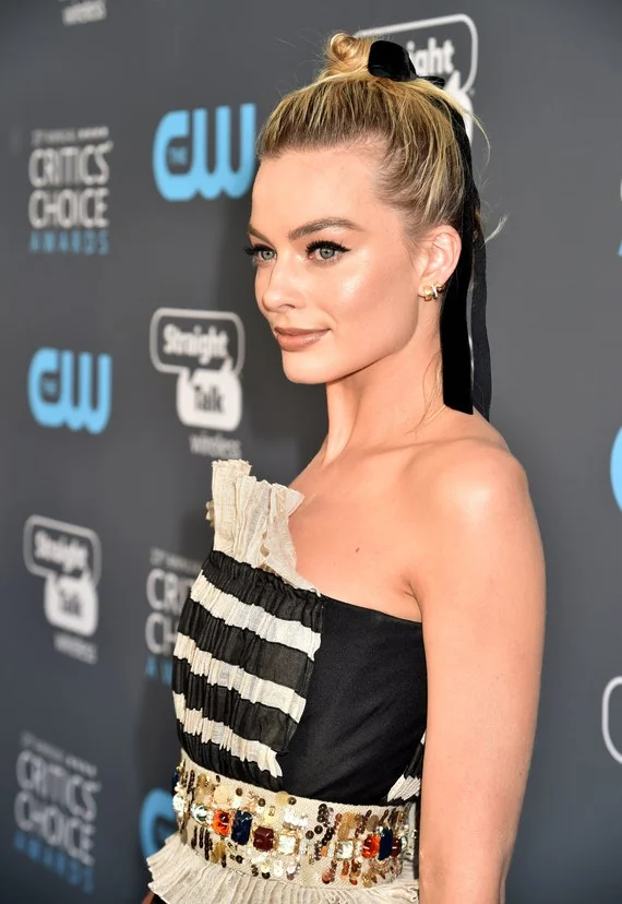 Margot Robbie at the SAG Awards. 