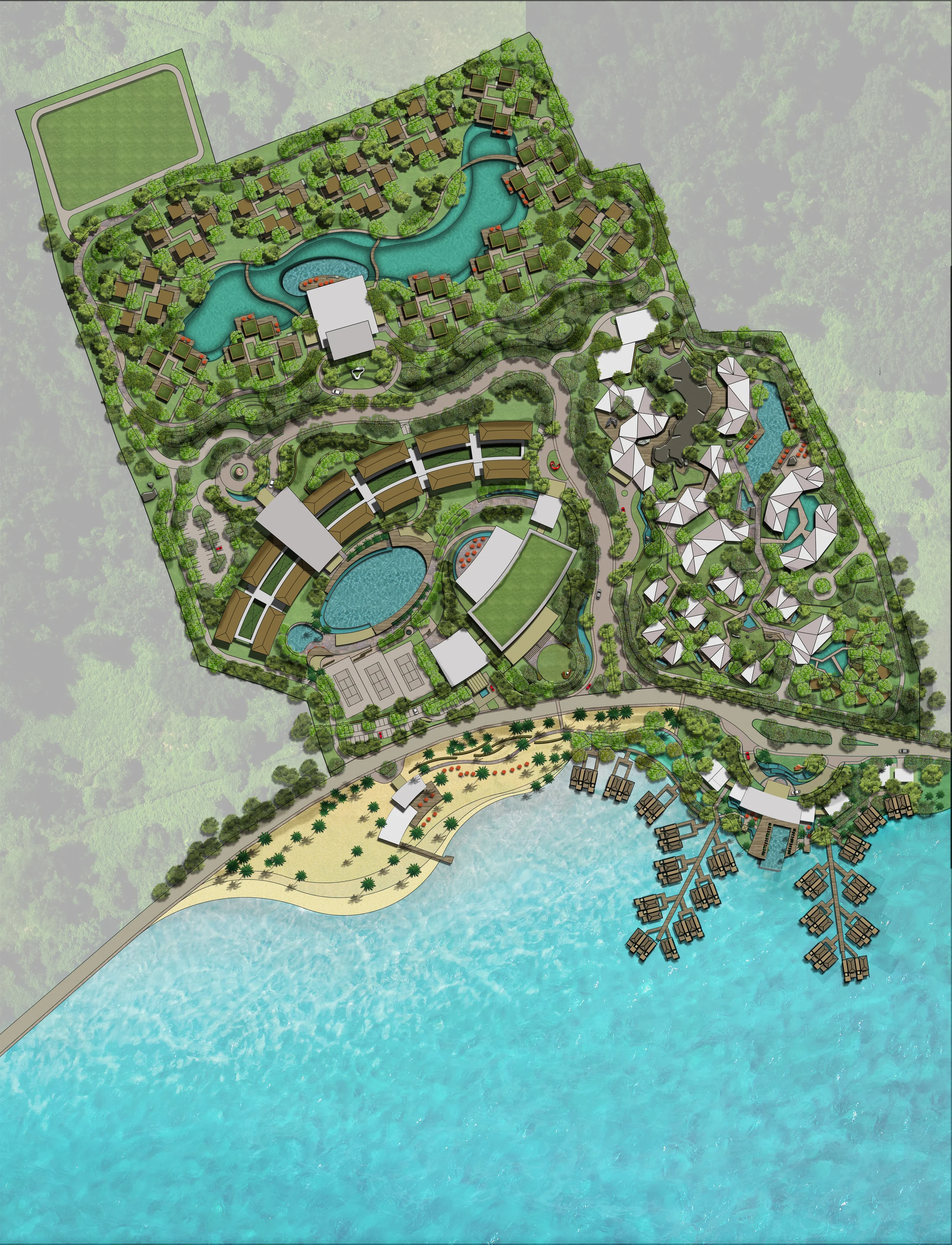 Trikora Resort Masterplan