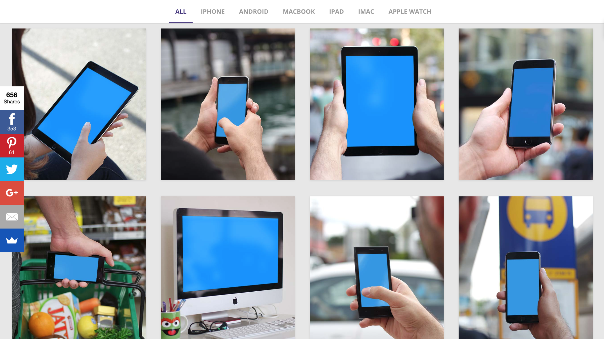 Dunnnk 建立漂亮模型素材,將圖片快速合成到行動裝置或 Apple Watch