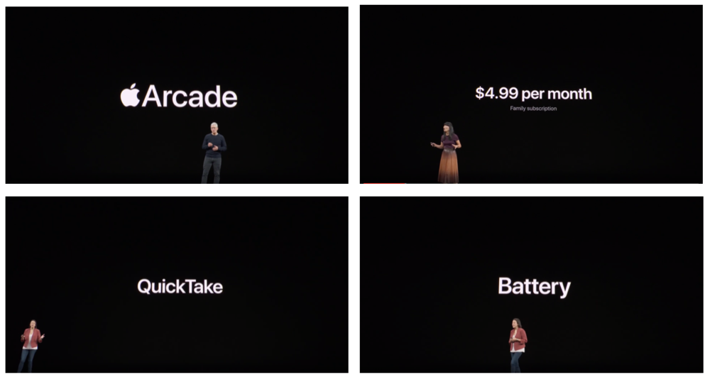 圖片來源: September Event 2019 — Apple