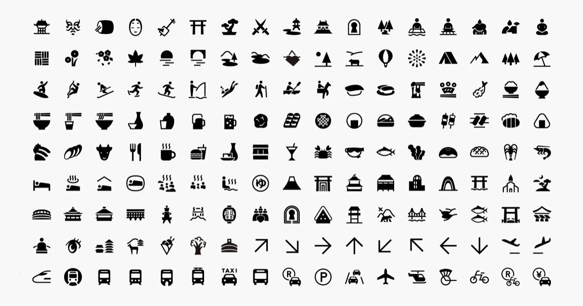 免費下載280個日本道地生活icon圖標