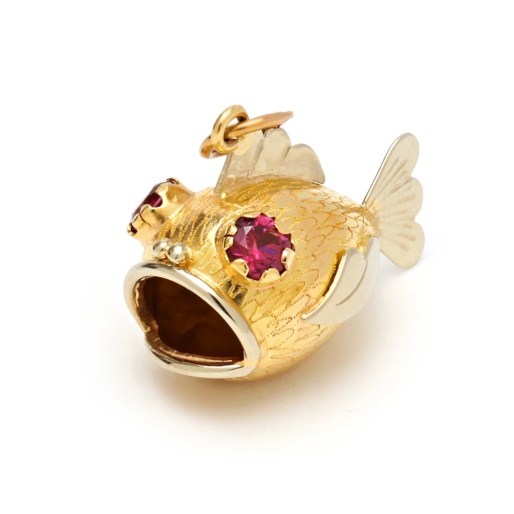 Vintage Italian Gold Charm by AVprophoto
