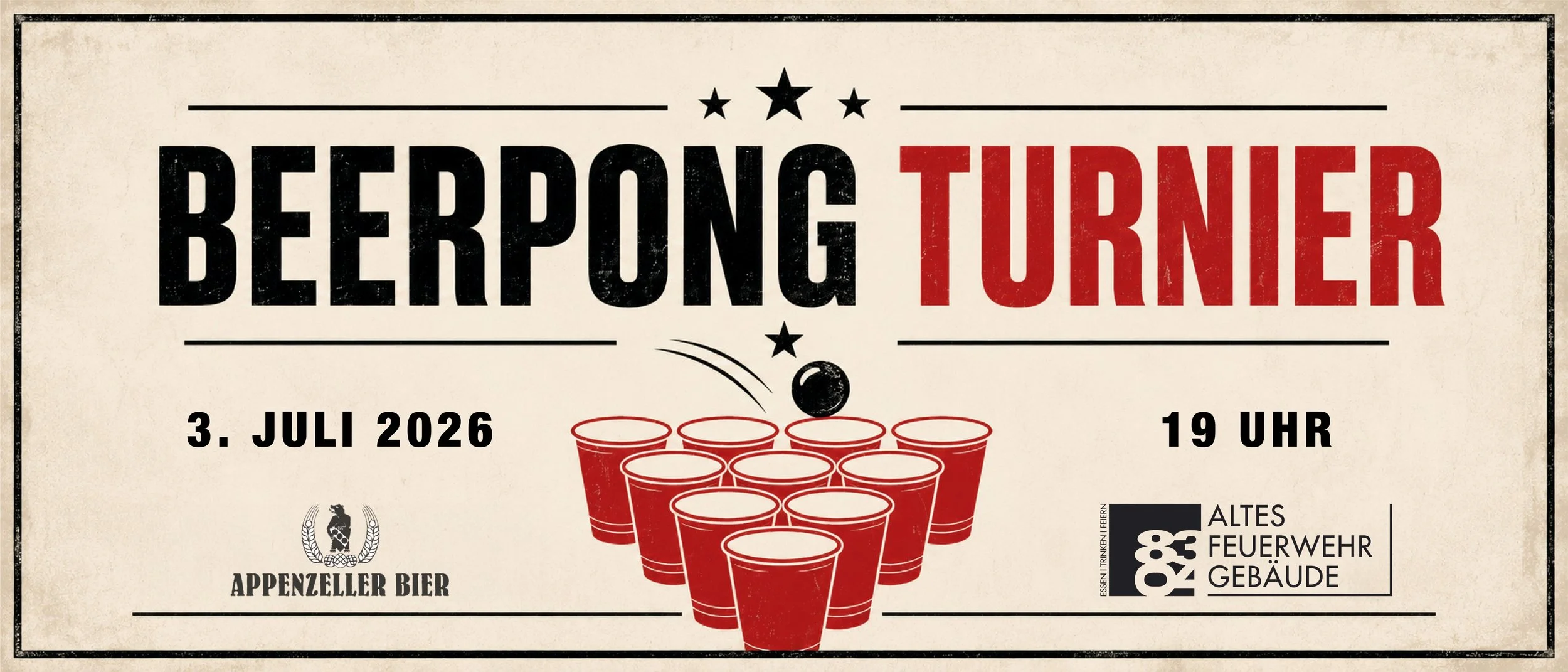 Beer Pong @ Füürwehrhuus