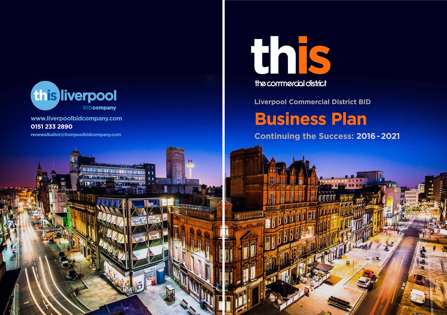 Liverpool BID company city skyline photography