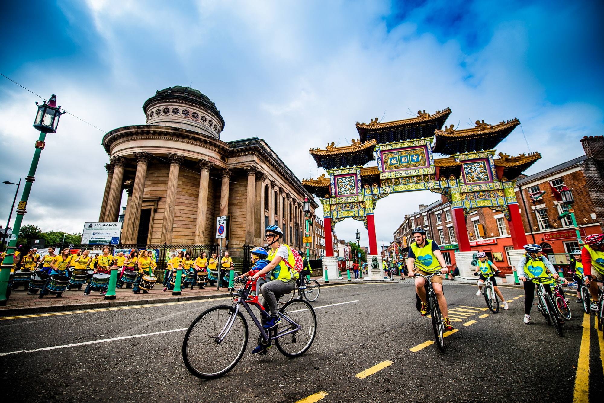 Sky Ride through Liverpool city centre and Sefton Park - 2016