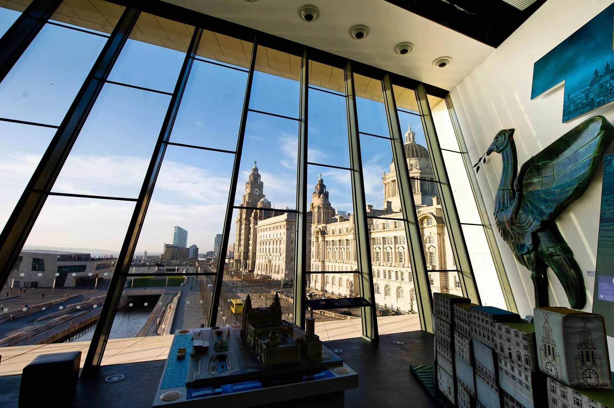 photo of Museum of Liverpool - winning the UK best view competition