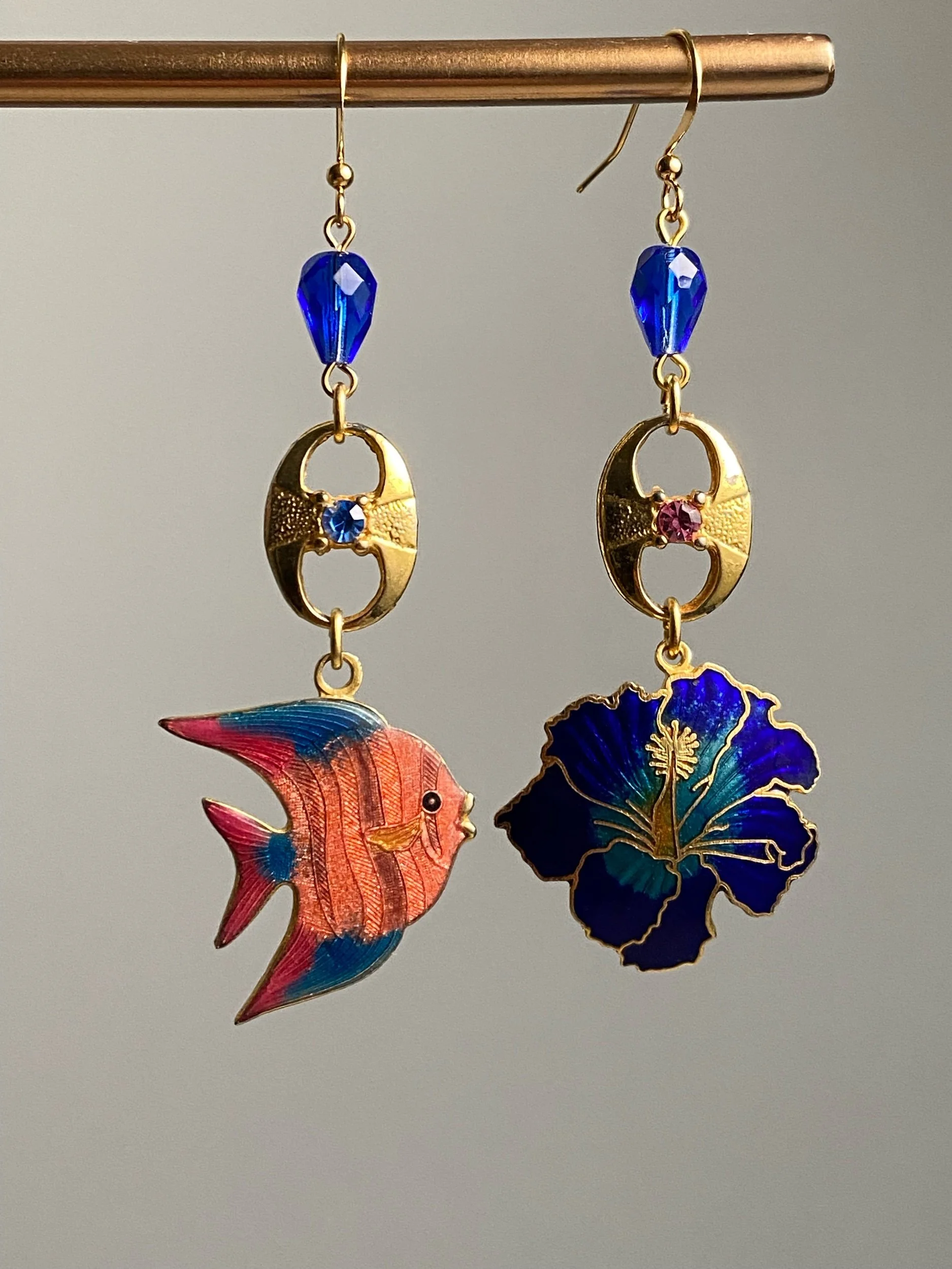 Odd fun Statement earrings