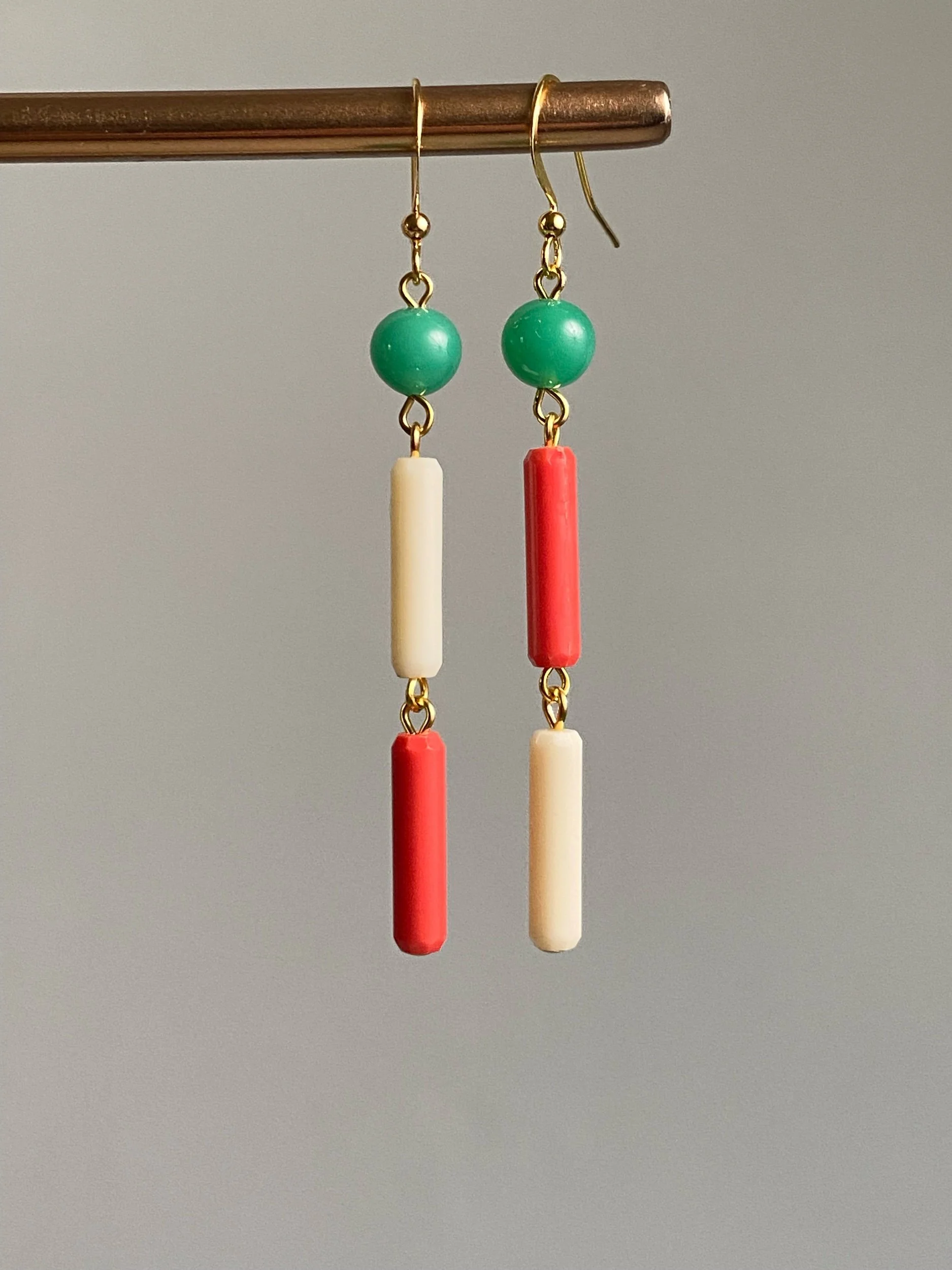 Fun upside down earrings