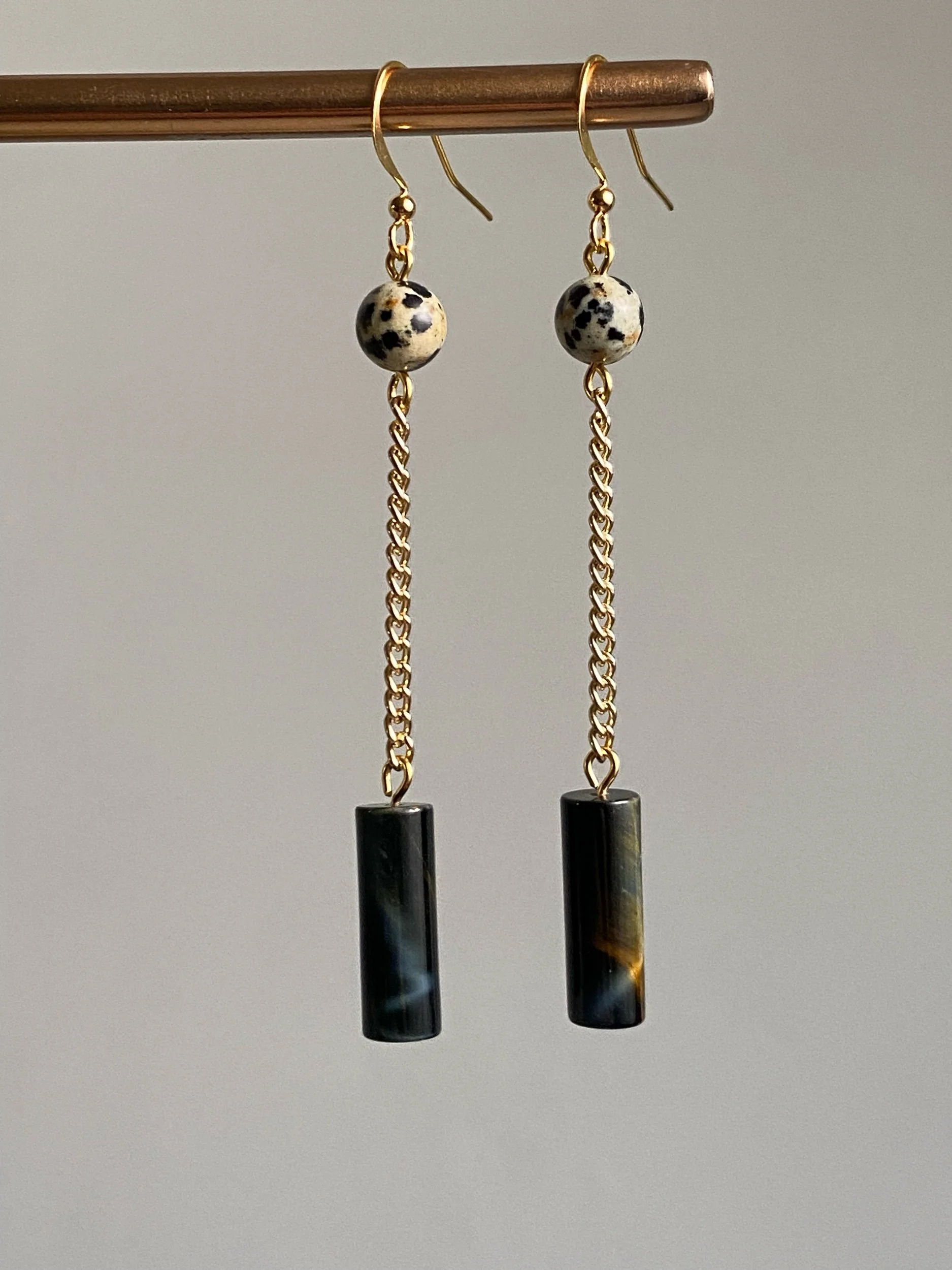 Long elegant earrings