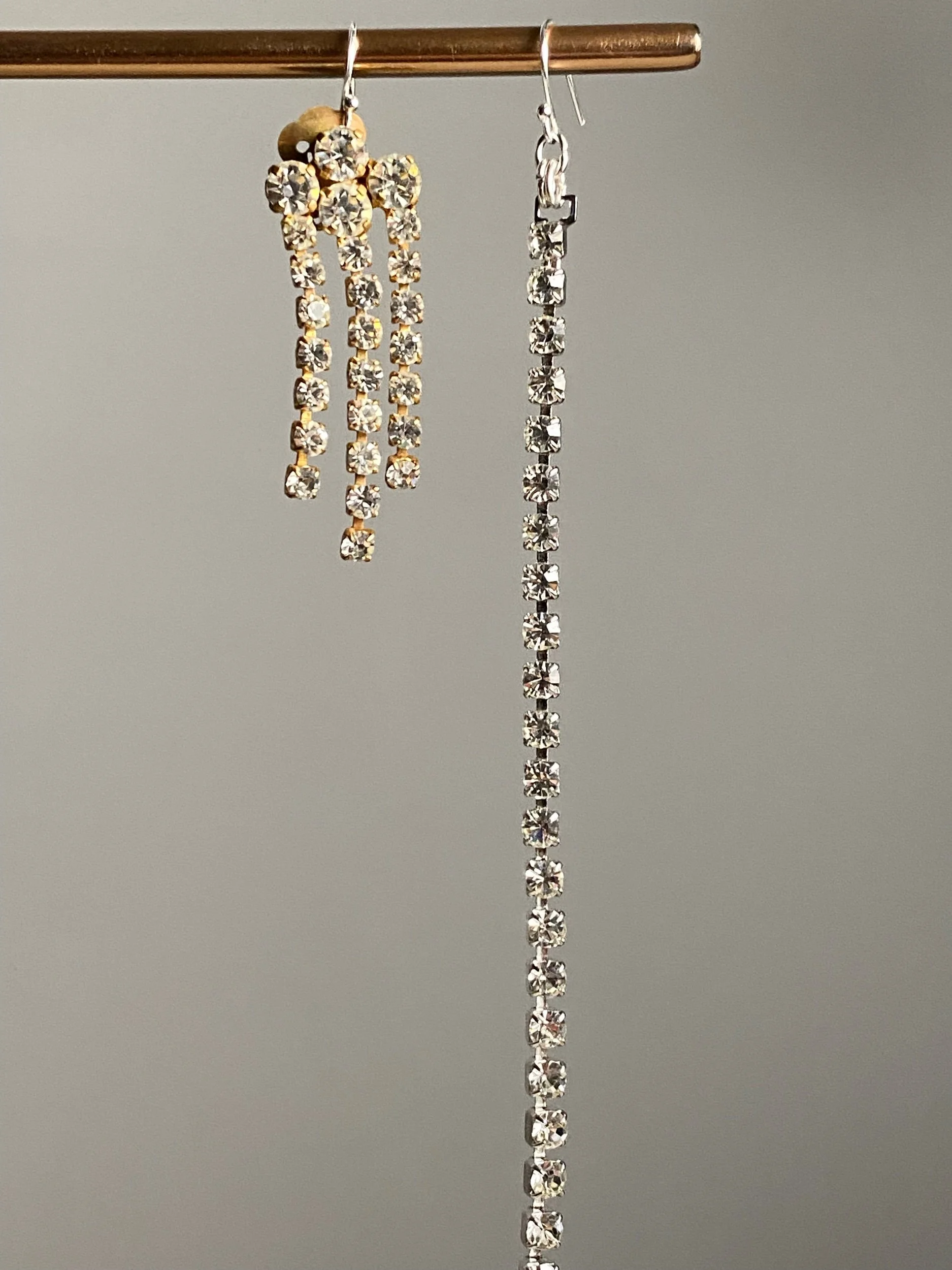 Super elegant sparkly Statement earrings