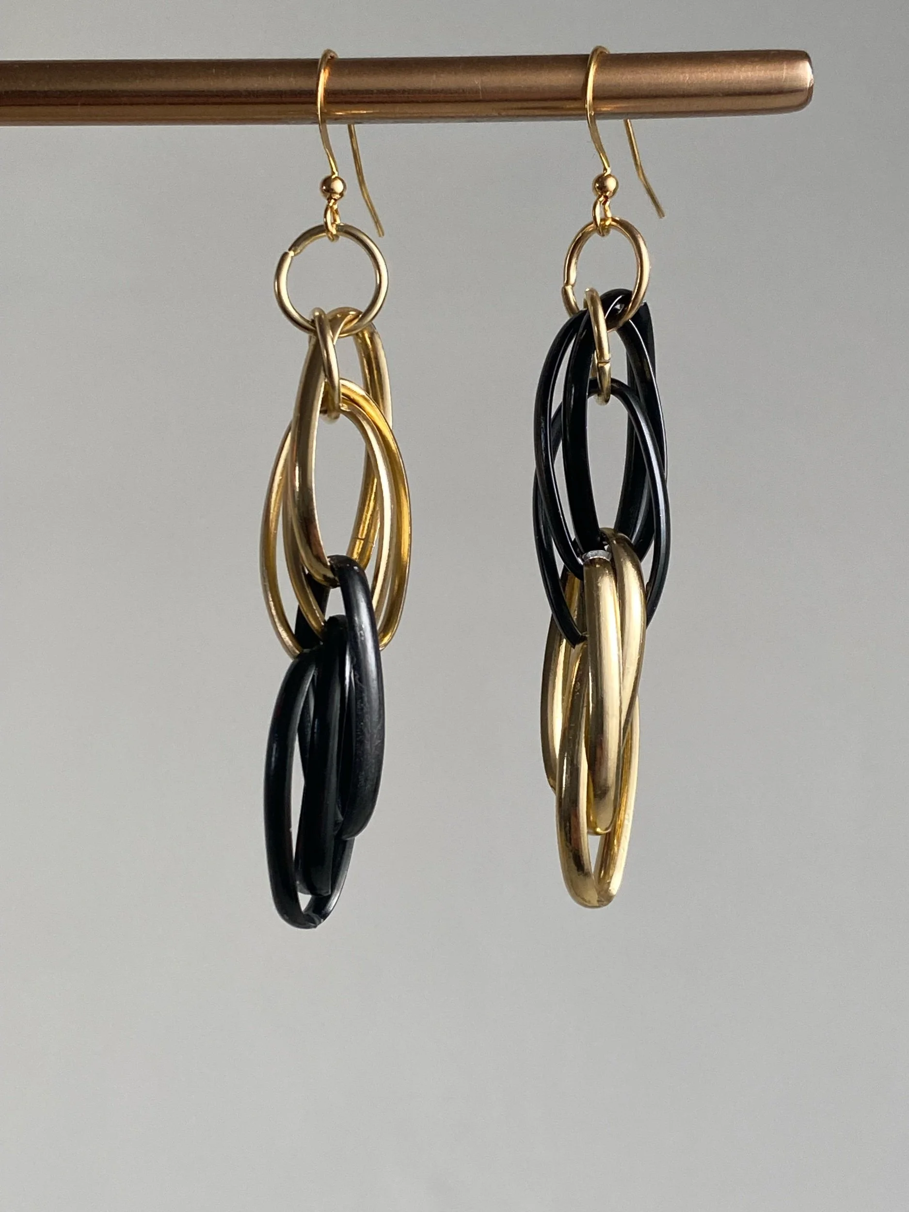 Fun lightweight upside down earrings