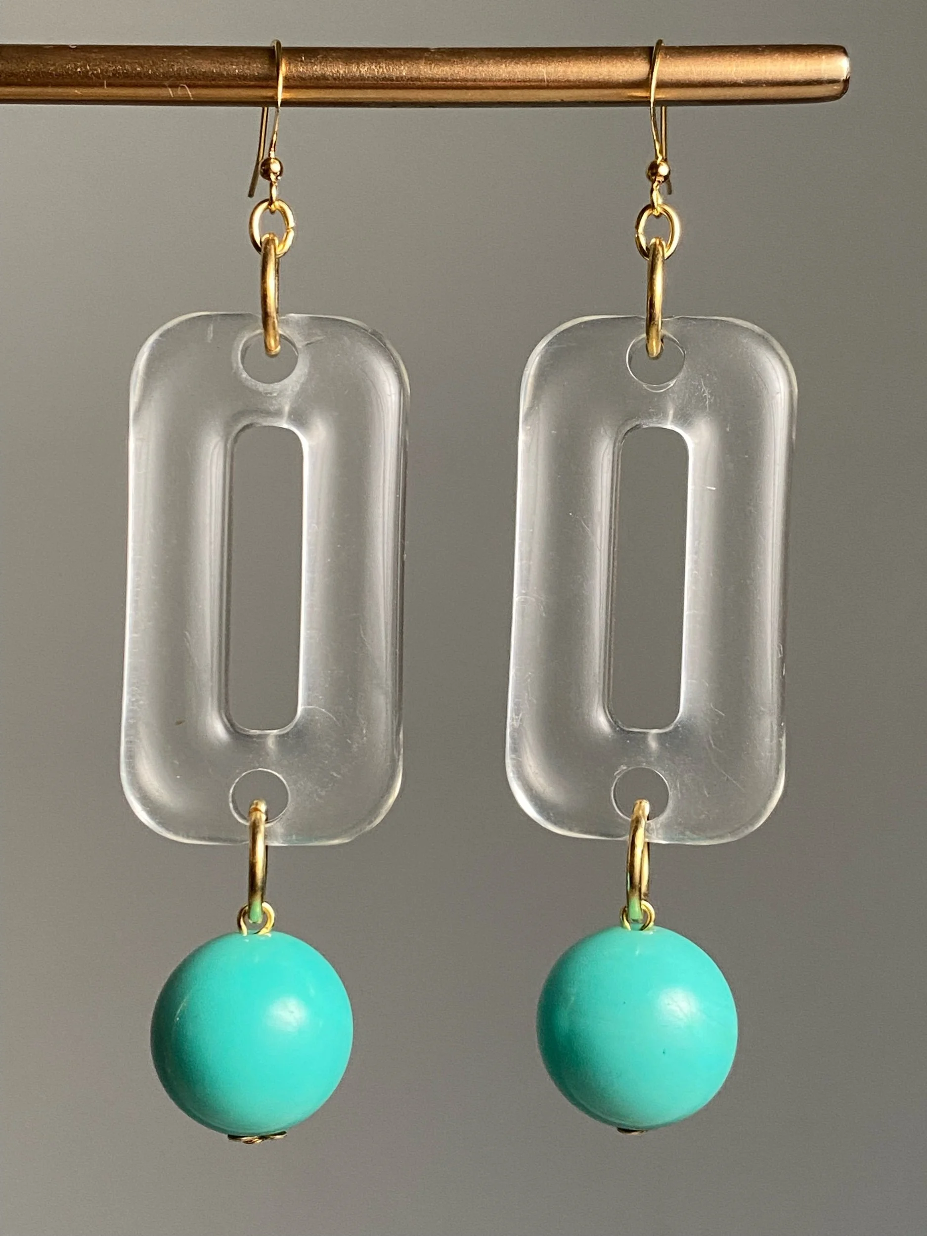 Chunky bold Statement earrings