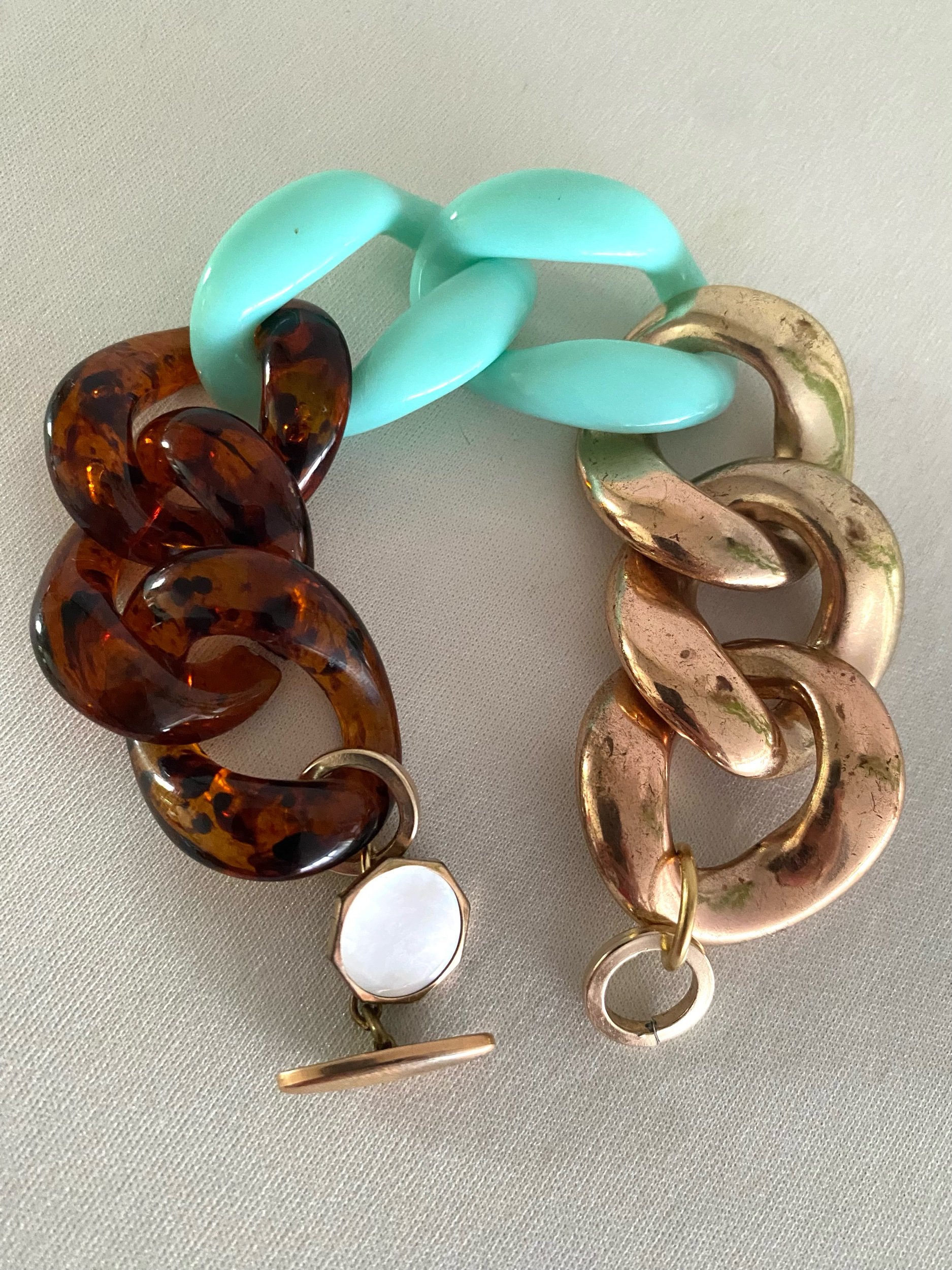Chunky link bracelet