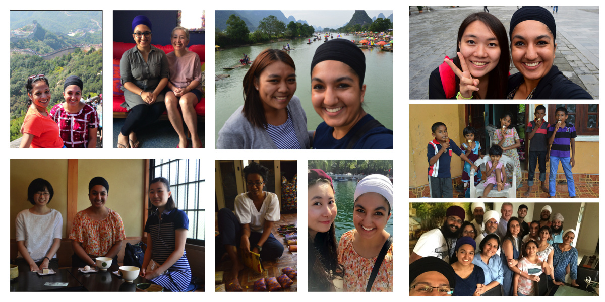 Only a few of the people who have been kind enough to "adopt" me while I was in Asia.