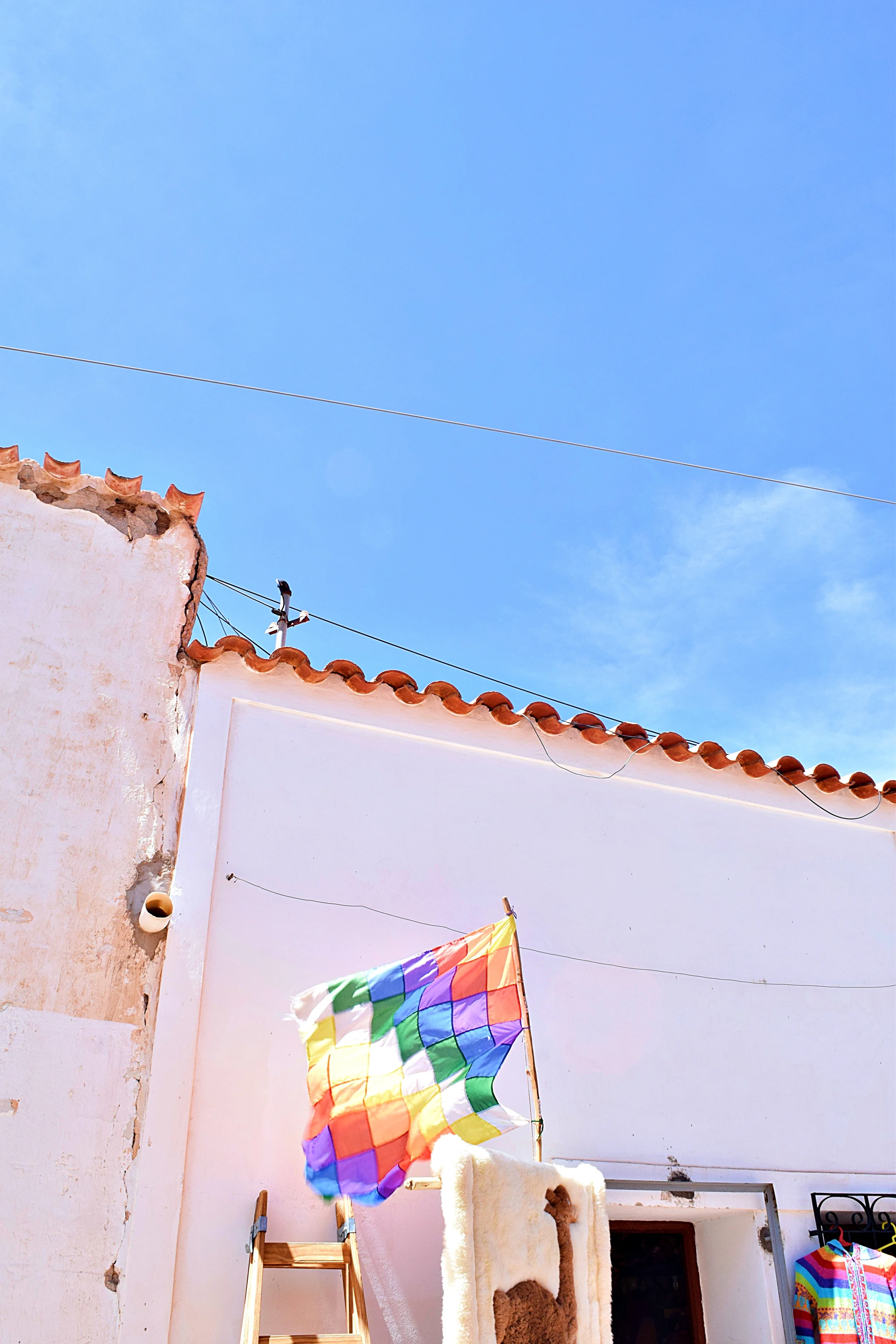 Wiphala, the indigenous flag of the Andean communities, primarily in Bolivia, Peru, and Ecuador, but also parts of Argentina, Chile, and Colombia.